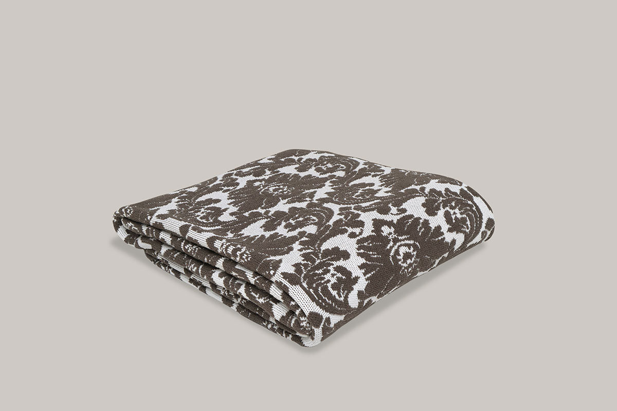 Damask Knit Blanket
